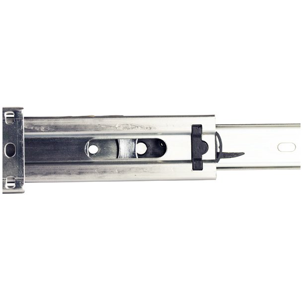 Skuffeskinne 45x350mm - Fuldudtrk - Elforzinket