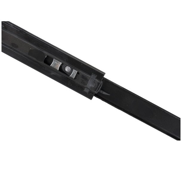 Skuffeskinne ME45x300mm - Fuldudtrk - Sort