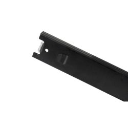 Skuffeskinne ME45x350mm - Fuldudtrk - Sort