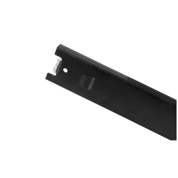 Skuffeskinne ME45x350mm - Fuldudtrk - Sort