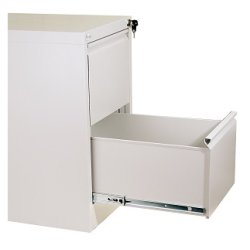 Skuffeskinne ME49,5x350mm - Fuldudtrk - Elforzinket