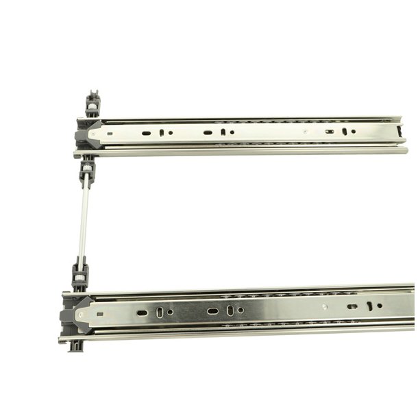 Skuffeskinne "Guard" 45x350mm - Anti Tilt - Elforzinket