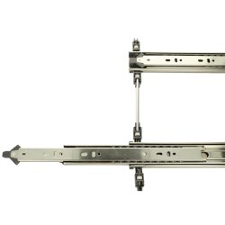 Skuffeskinne "Guard" 45x400mm - Anti Tilt - Elforzinket