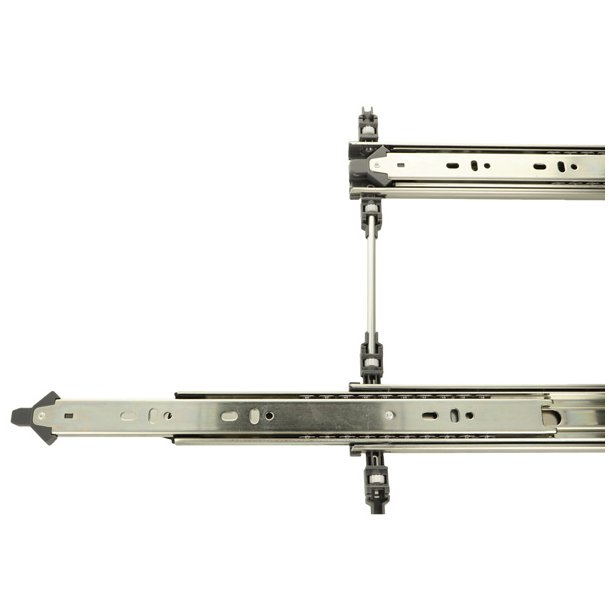 Skuffeskinne "Guard" 45x450mm - Anti Tilt - Elforzinket