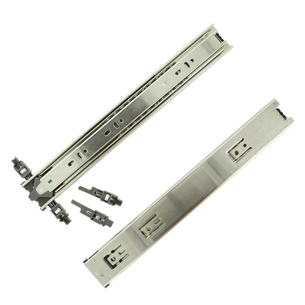 Skuffeskinne "Guard" 45x500mm - Anti Tilt - Elforzinket