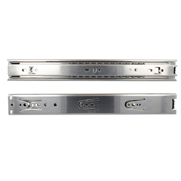 Komplet s�t hyldeudtr�k, el-forzinket. 45 x 350 mm