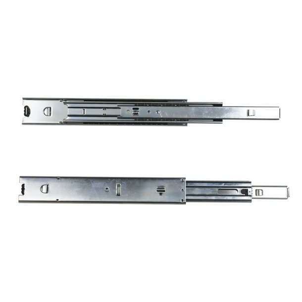 Skuffeskinne ME49,5x500mm - Fuldudtrk - Elforzinket