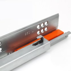 Skuffeskinne 500mm - Semi Fuldudtrk -Push To Open