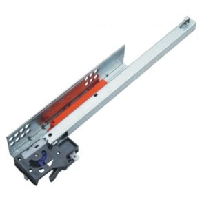 Skuffeskinne 500mm - Semi Fuldudtrk -Push To Open