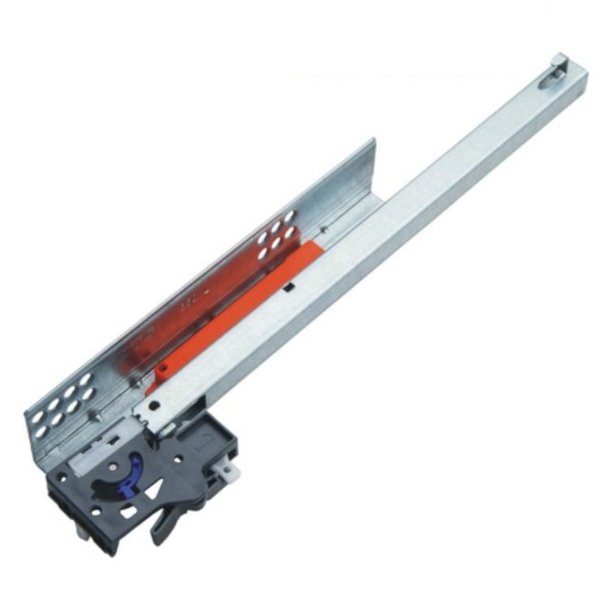 Skuffeskinne 500mm - Semi Fuldudtrk -Push To Open