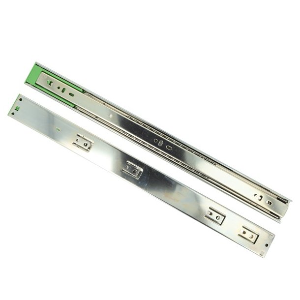 Skuffeskinne 45x550mm - Fuldudtrk - Selv Luk & Softclose