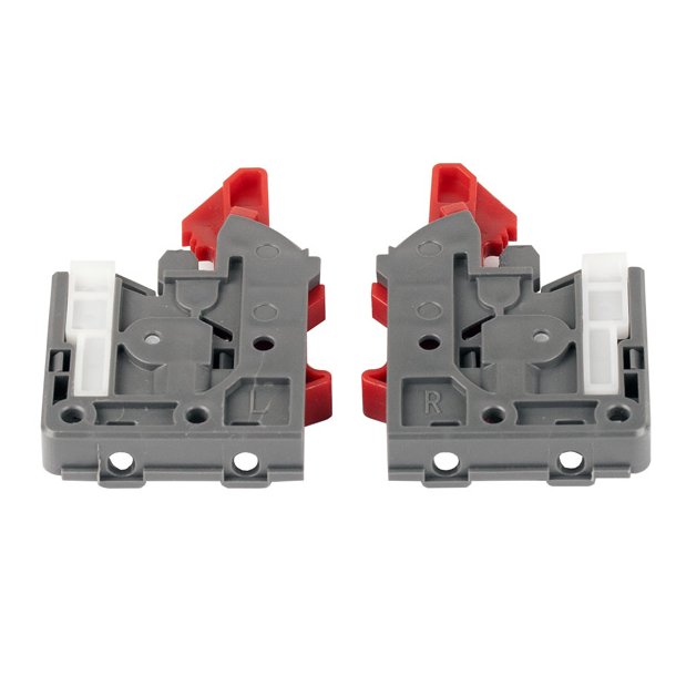 Skuffeskinne 450mm - Fuldudtrk - Selv Luk & Softclose