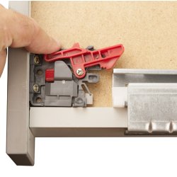 Skuffeskinne 325mm - Fuldudtrk - Selv Luk & Softclose