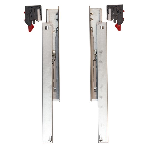 Skuffeskinne 550mm - Fuldudtrk - Selv Luk & Softclose