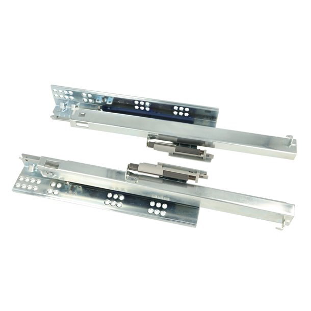 Skuffeskinne 300mm - Fuldudtrk - Softclose & Selv Luk