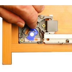 Skuffeskinne 250mm - Semi Fuldudtrk - Selv Luk & Softclose