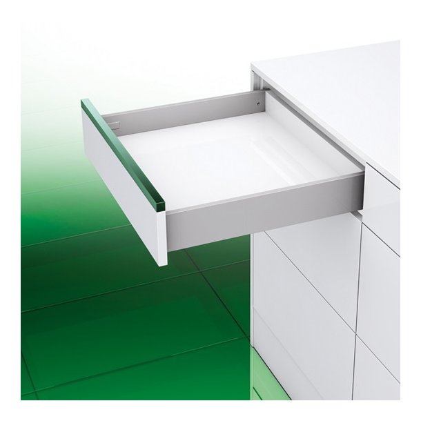 Skuffeside St 450mm - Fuldudtrk - Selv Luk & Softclose