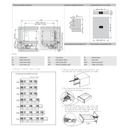Skuffeside St 450mm - Fuldudtrk - Selv Luk & Softclose