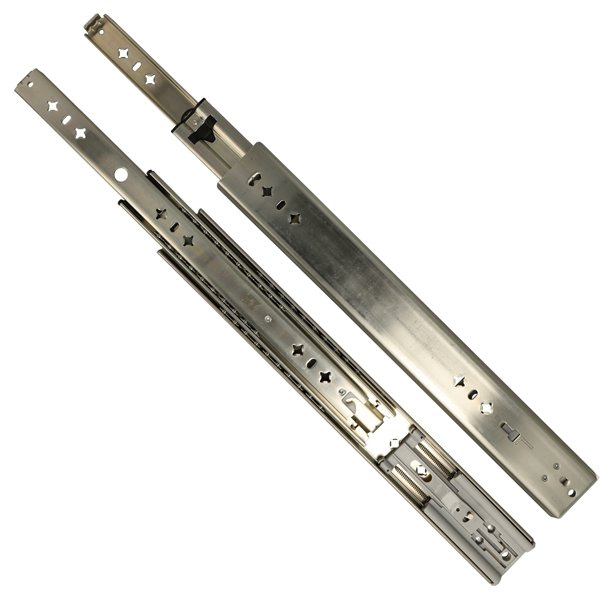 Skuffeskinne 53x400mm - Selv Luk & Softclose - Heavy Duty