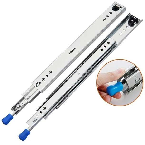 Skuffeskinne 53x500mm - med Ls - Heavy Duty