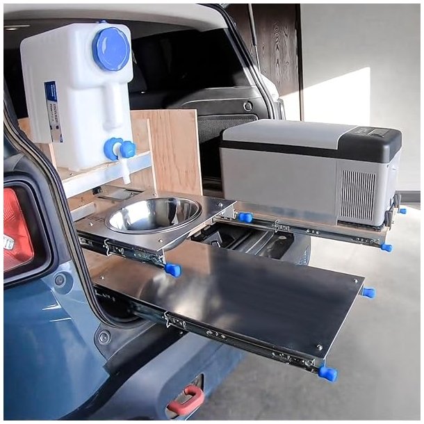 Skuffeskinne 53x400mm - med Ls - Heavy Duty