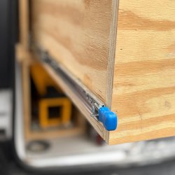 Skuffeskinne "Prime L" 53x700mm - med L�s - Heavy Duty