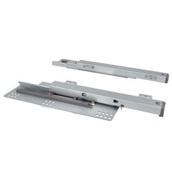 Skuffeskinner til Bundmontering 27x461mm - Softclose