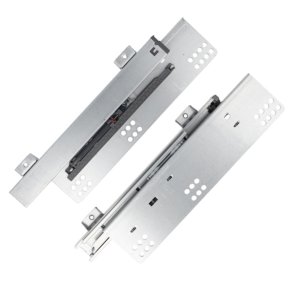 Skuffeskinner til Bundmontering 27x361mm - Softclose