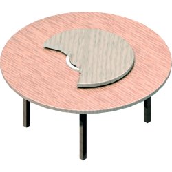 Drejebeslag 360 - 304x12mm - Vgtbelastning 70Kg