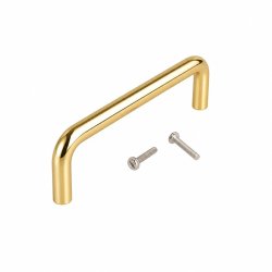 Greb "Galla" - Poleret Messing - cc 160mm