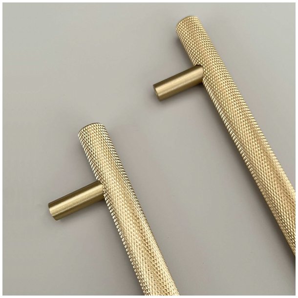 Riflet Greb "House" - Brstet Messing med Lak - cc 128mm