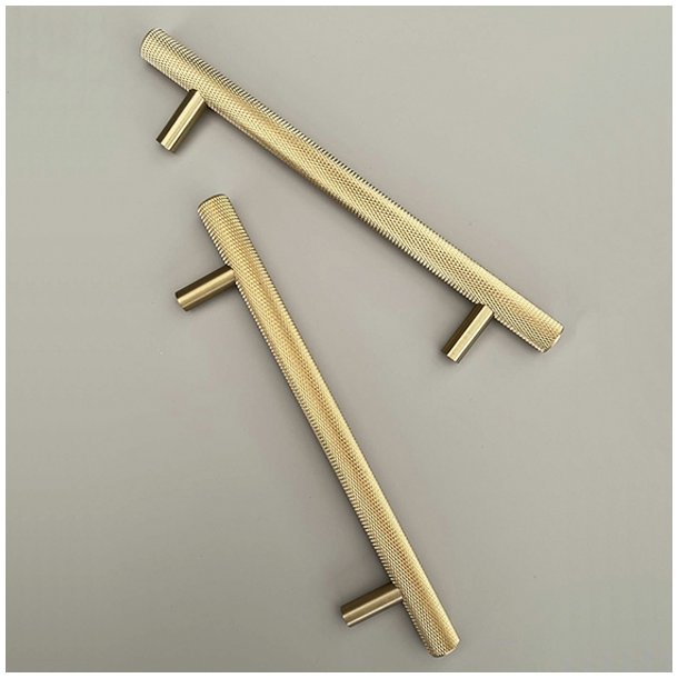 Riflet Greb "House" - Brstet Messing med Lak - cc 128mm