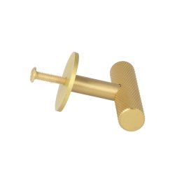 Riflet T-Bar "House" - Brstet Messing med Lak - 50mm