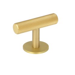 Riflet T-Bar "House" - Brstet Messing med Lak - 50mm