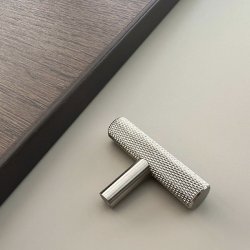 Riflet T-Bar "House" - Brstet Stl Look - 50mm