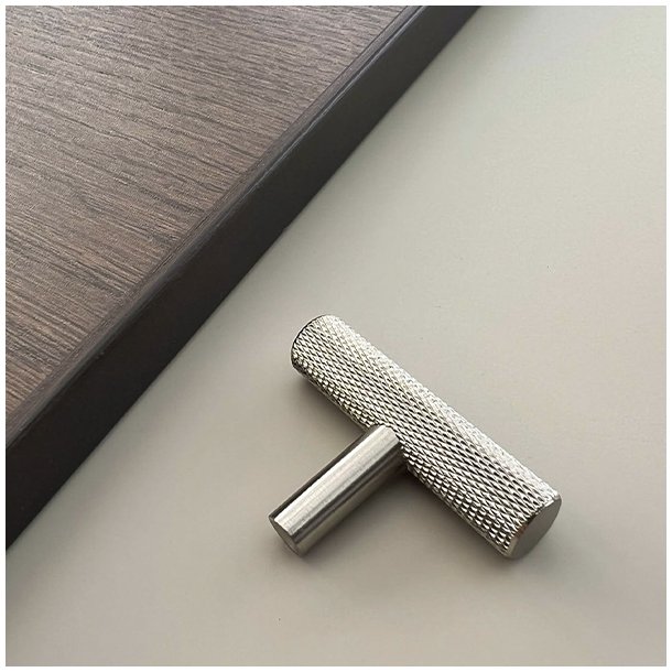 Riflet T-Bar "House" - Brstet Stl Look - 50mm