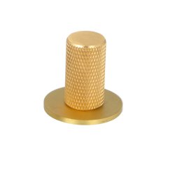 Riflet Mbelknop "House" - Brstet Messing med Lak- 14mm