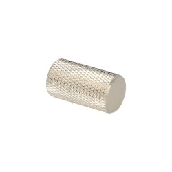 Riflet Mbelknop "House" - Brstet Stl Look - 14mm