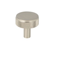 Riflet Mbelknop "House" - Brstet Stl Look - 32mm