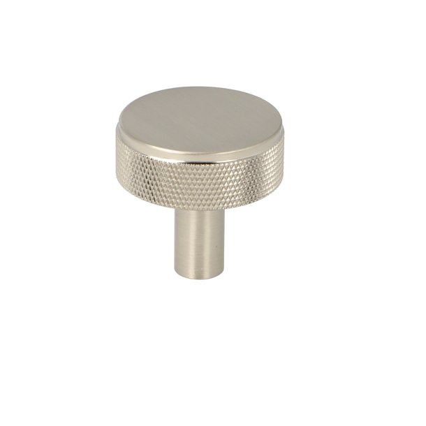 Riflet Mbelknop "House" - Brstet Stl Look - 32mm