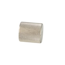 Riflet Mbelknop "House" - Brstet Stl Look - 25mm