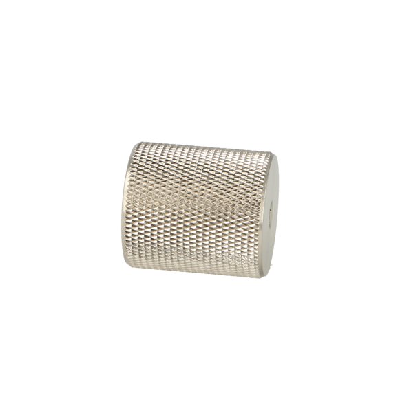 Riflet Mbelknop "House" - Brstet Stl Look - 25mm