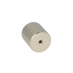 Riflet Mbelknop "House" - Brstet Stl Look - 25mm