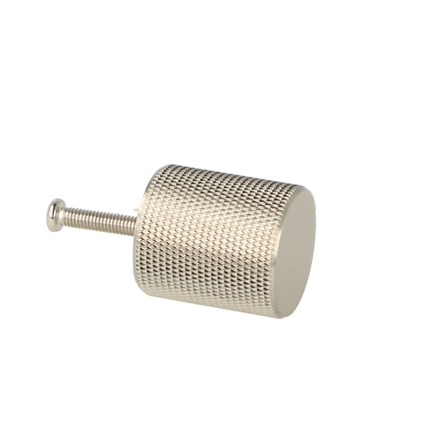 Riflet Mbelknop "House" - Brstet Stl Look - 25mm