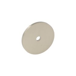 Bundplade "House & Justa" - Brstet Stl Look - 28mm