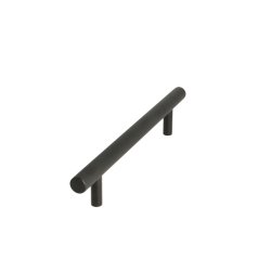 Linjeret Greb "Justa" - Mat Sort - cc 128mm