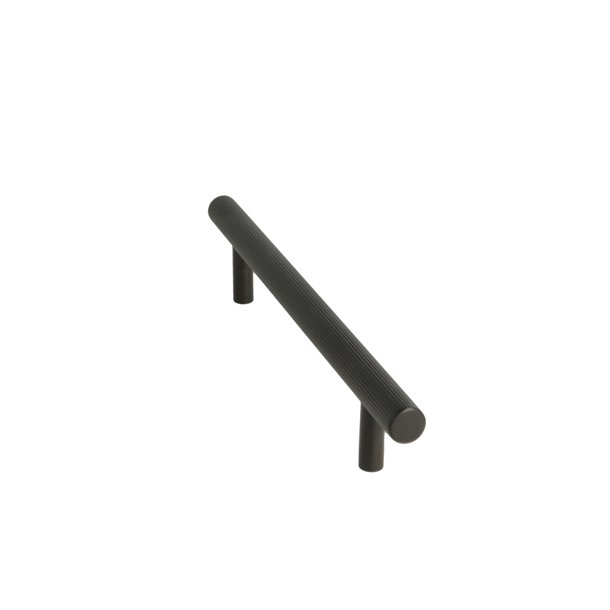 Linjeret Greb "Justa" - Mat Sort - cc 128mm