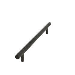 Linjeret Greb "Justa" - Mat Sort - cc 192mm