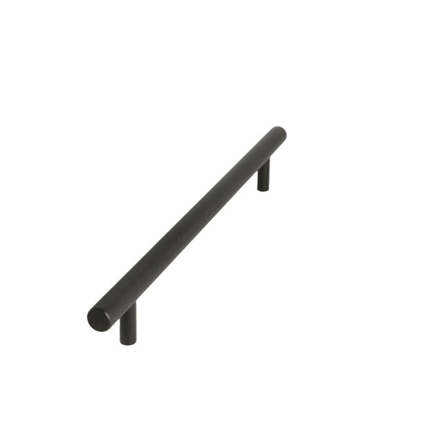 Linjeret Greb "Justa" - Mat Sort - cc 192mm