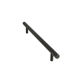 Linjeret Greb "Justa" - Mat Sort - cc 192mm